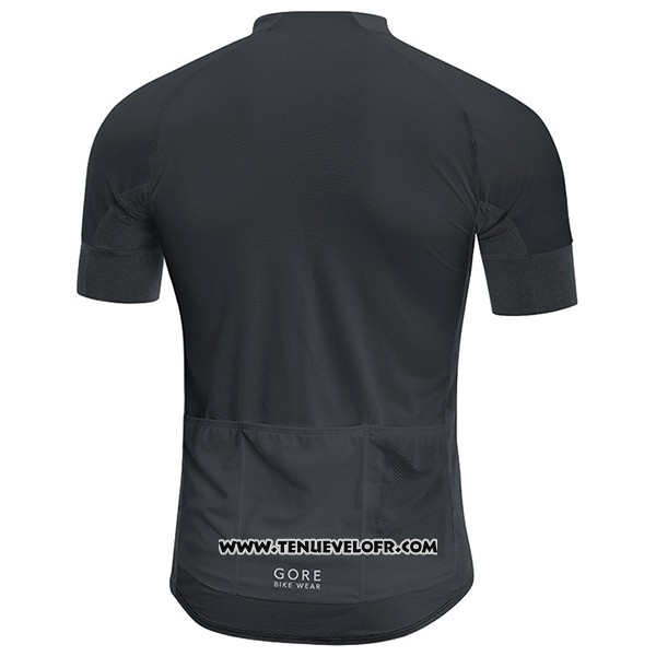 2017 Maillot Ciclismo Gore Bike Wear Power Oxygen-cc Noir Manches Courtes et Cuissard